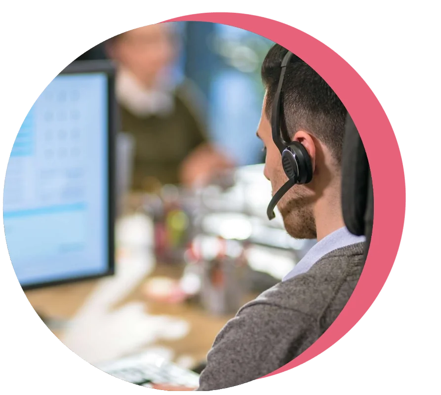 CRM tools in a call center